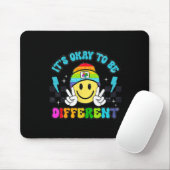 Es ist okay, anders zu sein Smiley-Gesicht-Puzzle Mousepad (Mit Mouse)