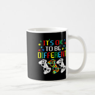 Es ist okay, anders zu sein Spiel Jungen Autismus- Kaffeetasse