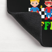Es ist okay, anders zu sein Super Kids Held Autism Mousepad (Ecke)