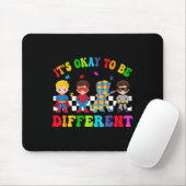 Es ist okay, anders zu sein Super Kids Held Autism Mousepad (Mit Mouse)
