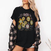 Es ist okay Boho Blumen T-Shirt