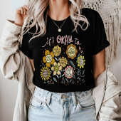 Es ist okay Boho Blumen T-Shirt