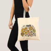 Es ist okay Boho Blumen-Tasche Tragetasche (Vorderseite (Produkt))