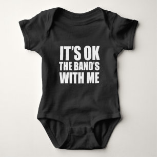Es ist okay, die Band ist bei mir Baby Strampler