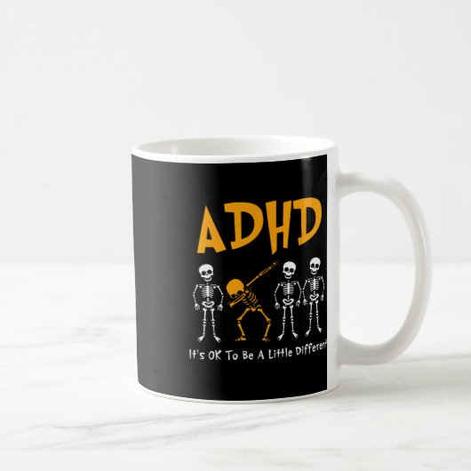 Es ist okay, ein bisschen anders zu sein ADHD-Bewu Kaffeetasse (Rechts)