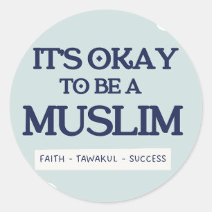 Es ist okay, ein Muslim Sticker zu sein