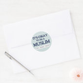 Es ist okay, ein Muslim Sticker zu sein (Umschlag)