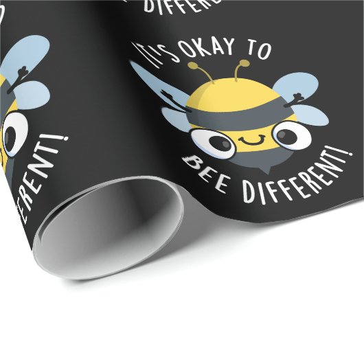 Es ist okay, einen anderen lustigen Bug zu haben, Geschenkpapier (Rolleneckpunkt)