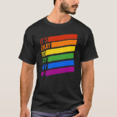 Es ist okay, Gay zu sagen T-Shirt (Vorderseite)