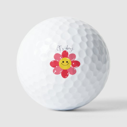 Es ist okay golfball (Vorderseite)