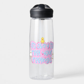 Es ist okay, Ihre Gefühle zu fühlen - Niedliche En Trinkflasche
