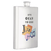Es ist okay, Jazz V.2 zu mögen Flachmann (Rechts)
