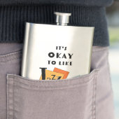 Es ist okay, Jazz V.2 zu mögen Flachmann (Beispiel)