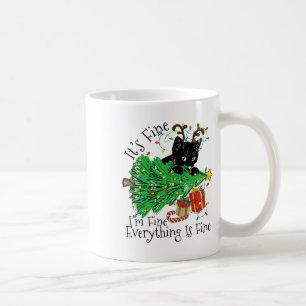 Es ist okay, mir geht's gut, alles ist okay, lusti kaffeetasse