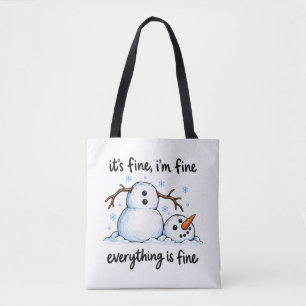 Es ist okay, mir geht's gut, alles ist okay Lustig Tasche
