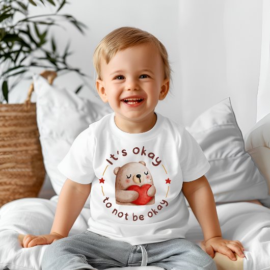 Es ist okay, nicht in Ordnung zu sein Baby T-shirt