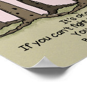 Es ist okay, nicht in Ordnung zu sein Poster (Ecke)