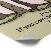 Es ist okay, nicht in Ordnung zu sein Poster (Ecke)