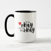 Es ist okay, nicht in Ordnung zu sein Tasse (Links)