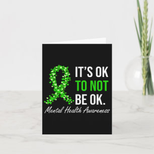 Es ist okay, nicht okay zu sein, Awareness für psy Karte