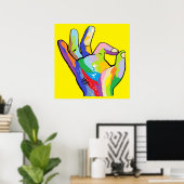 Es ist okay poster (Heimbüro)