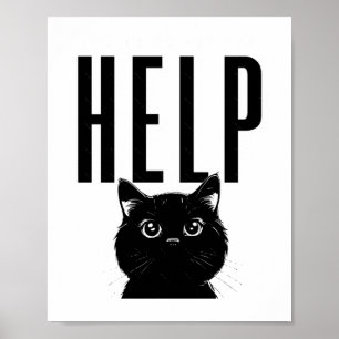 Es ist okay, um Hilfe zu bitten Aufkleber3 Poster