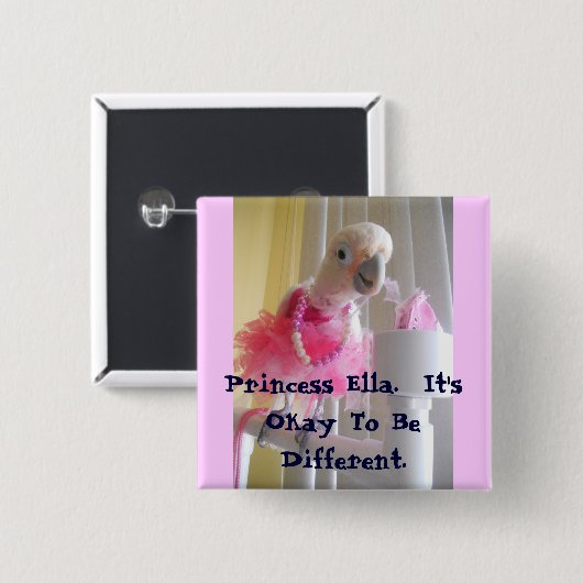 Es ist okay, unterschiedlich zu sein button (Vorne & Hinten)