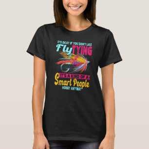 Es ist okay, wenn dir das Binden von Fliegen beim T-Shirt
