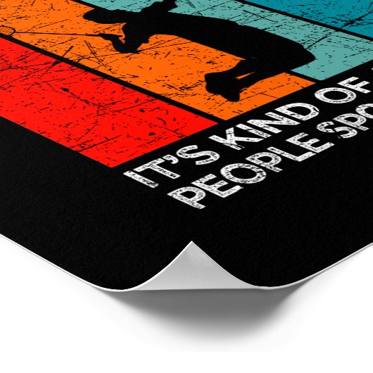 Es ist okay, wenn du Badminton nicht magst Poster (Ecke)