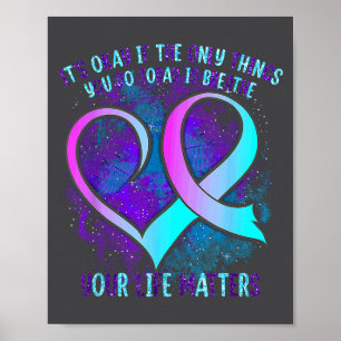 Es ist okay, wenn du heute nur atmest poster