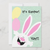 Es ist Ostern! Yay! Osterei-Jagd-Einladung Einladung (Vorderseite)