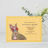 Es ist Osterzeit Einladung (Stehend Vorderseite)