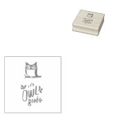 Es ist Owl Good Gummistempel (Stempel)