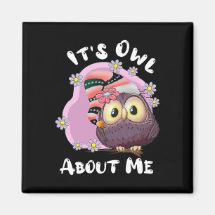 Es ist Owl über mich - Weihnachten Weihnachtsfeier Magnet