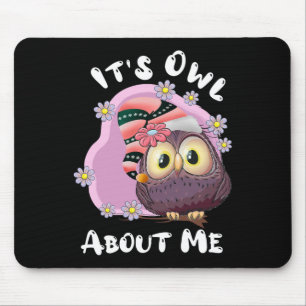 Es ist Owl über mich - Weihnachten Weihnachtsfeier Mousepad