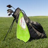 Es ist Par tee time! Golfhandtuch (Gras)