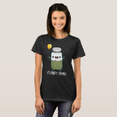 Es ist Party Thyme Funny Herb Pun Dark BG T-Shirt (Vorne ganz)