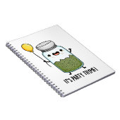 Es ist Party Thyme Funny Herb Pun Notizblock (Rechte Seite)