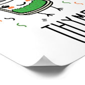 Es ist Party Thyme Herb Pun Poster (Ecke)