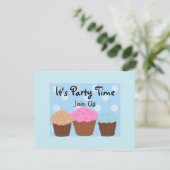 Es ist Party Time Einladung (Stehend Vorderseite)