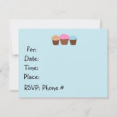 Es ist Party Time Einladung (Rückseite)