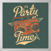Es ist Party Time Poster (Vorne)