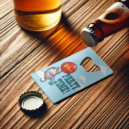 Es ist PARTY ZEIT! Floating Opossum Balloon Possum Geldbeutel Flaschenöffner