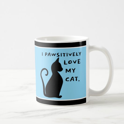 Es ist Pawsome! Cat Lover macht Spaß Kaffeetasse (Rechts)