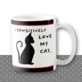 Es ist Pawsome! Cat Lover macht Spaß Kaffeetasse