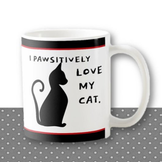 Es ist Pawsome! Cat Lover macht Spaß Kaffeetasse