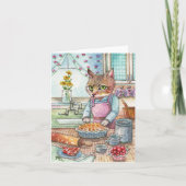 Es ist Pie Time Dankeskarte (Vorderseite)