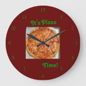 Es ist Pizza Time! Uhr (Vorderseite)