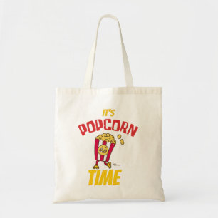 Es ist Popcorn Zeit Lustig Tragetasche