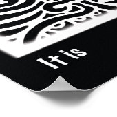 Es ist poster (Ecke)